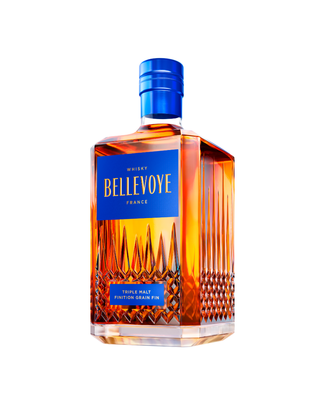 Bellevoye Rouge whisky bottle