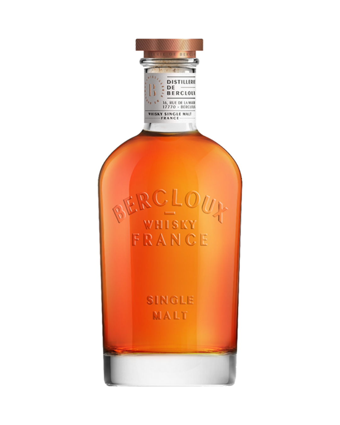 Bercloux single malt bottle