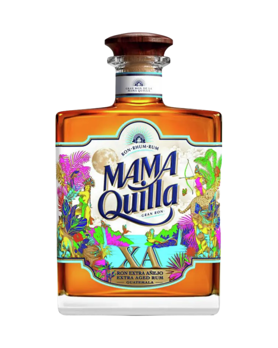 Mama Quilla rum bottle